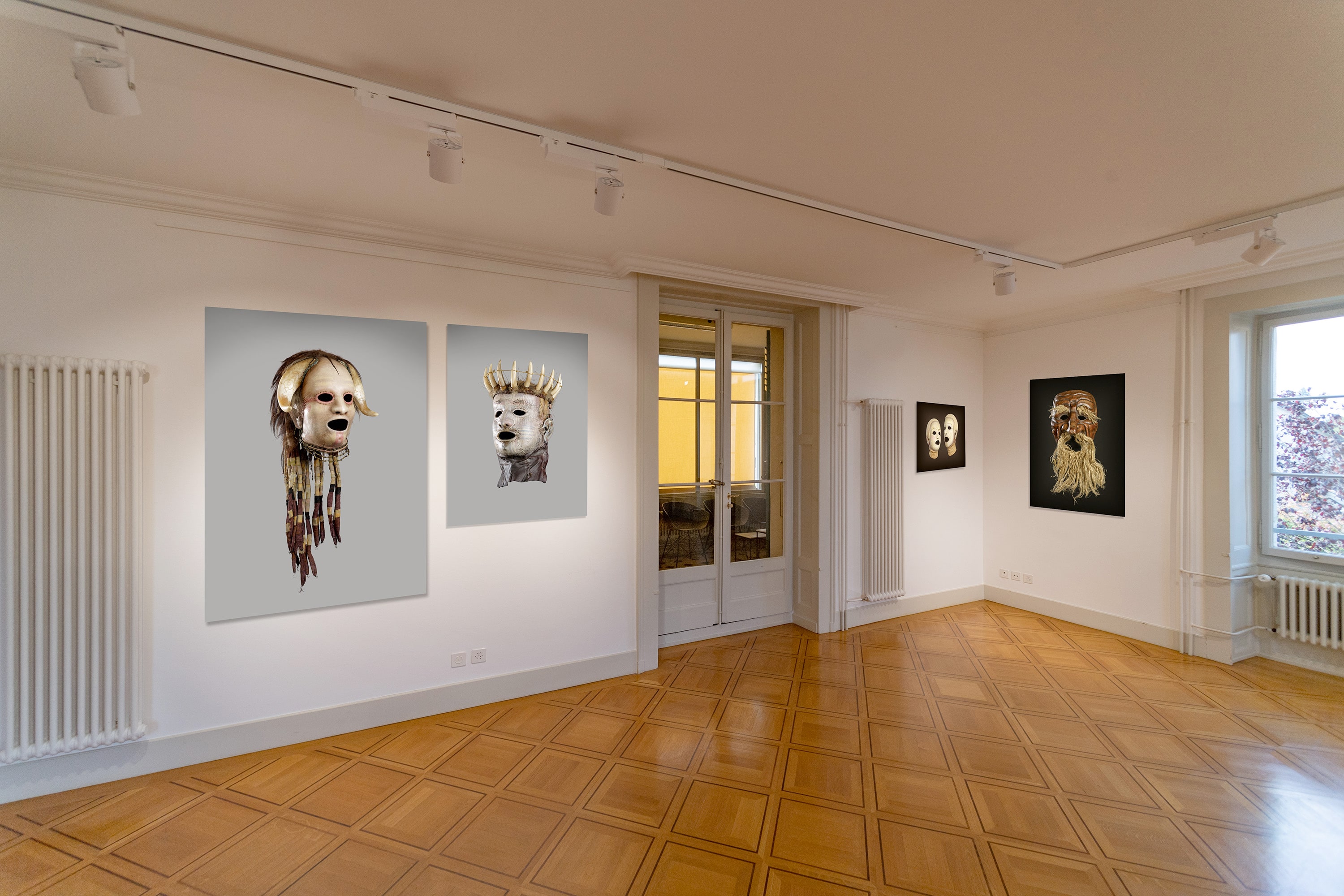 Giorgio Skory, "Masques et Théâtre", Manoir de Cologny, 2021